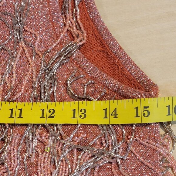 Adorable Zara Beaded Fringe Dress - 20's Flapper Style Updated for Today - M - Picture 11 of 12